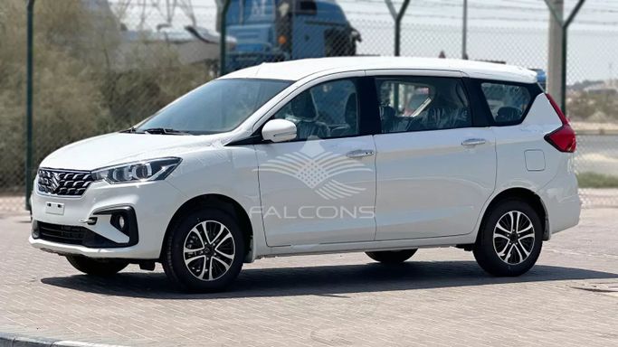 Новый Suzuki Ertiga II Рестайлинг, 1.5 л, 2025 в Дубае от Falcons GT Motors FZCO Белый цвет. Other | AUTO.AE