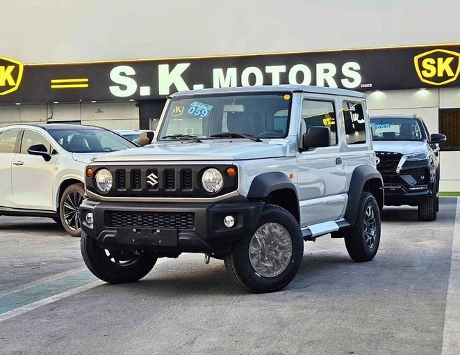 New Suzuki Jimny IV, 1.5 l, 2025 in Dubai by SK Motors, Silver color. GCC Specs | AUTO.AE