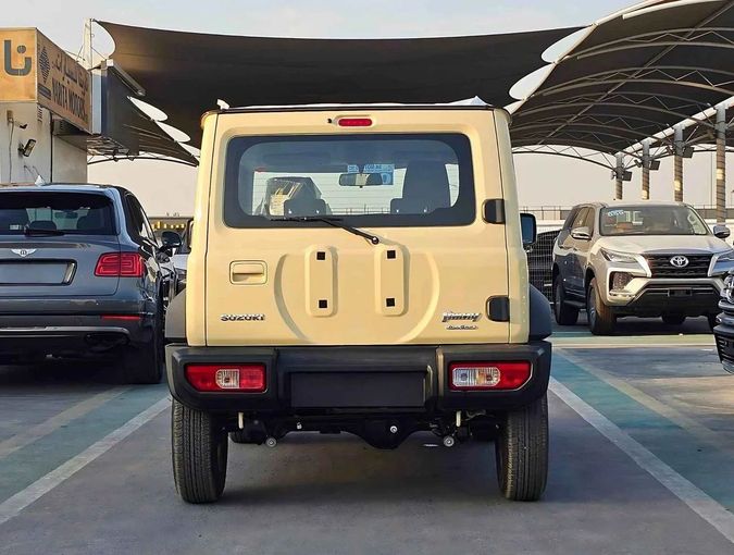 New Suzuki Jimny IV, 1.5 l, 2025 in Dubai by SK Motors, Beige color. GCC Specs | AUTO.AE
