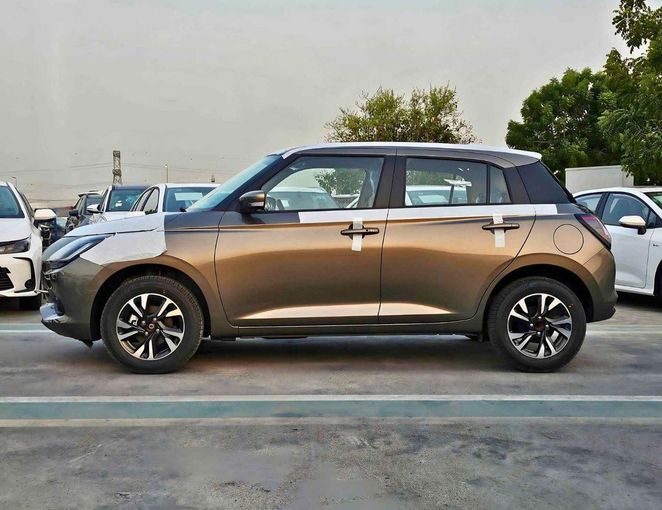 New Suzuki Swift V, 1.2 l, 2025 in Dubai by SK Motors, Grey color. GCC Specs | AUTO.AE