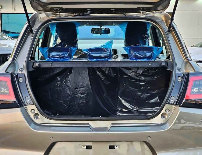 New Suzuki Swift V, 1.2 l, 2025 in Dubai by SK Motors, Grey color. GCC Specs | AUTO.AE