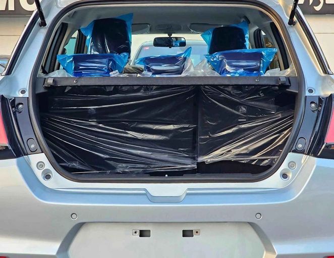 New Suzuki Swift VI, 1.2 l, 2025 in Dubai by SK Motors, Silver color. GCC Specs | AUTO.AE
