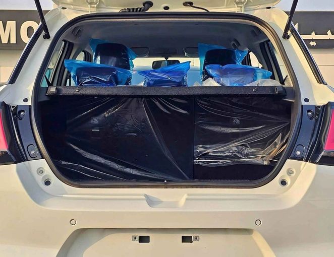 New Suzuki Swift VI, 1.2 l, 2025 in Dubai by SK Motors, White color. GCC Specs | AUTO.AE
