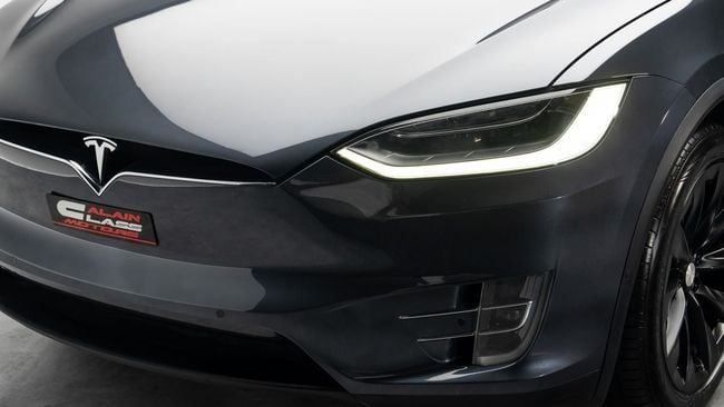 Used Tesla Model X 90D I, 2017 in Dubai by Al Ain Class Motors, Black color. GCC Specs | AUTO.AE