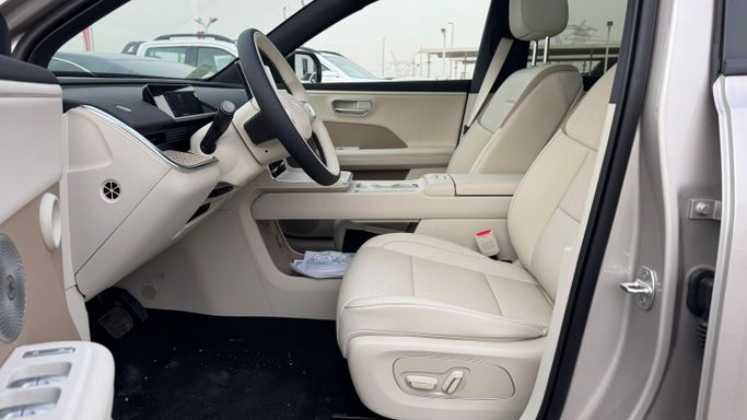 New Toyota bZ3, 2025 in Dubai by MENAMOTORS, Silver color. Other | AUTO.AE