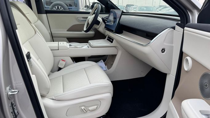 New Toyota bZ3, 2025 in Dubai by MENAMOTORS, Silver color. Other | AUTO.AE