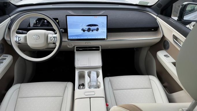 New Toyota bZ3, 2025 in Dubai by MENAMOTORS, Silver color. Other | AUTO.AE