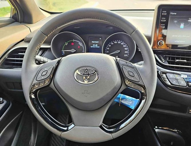 New Toyota C-HR II, 1.8 l, 2023 in Dubai by SK Motors, Black color. GCC Specs | AUTO.AE