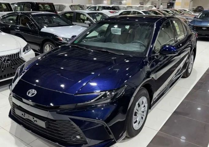 New Toyota Camry IX (XV80), 2.5 l, 2024 in Dubai by Mohamed Hakim Motors, Navy Blue color. GCC Specs | AUTO.AE