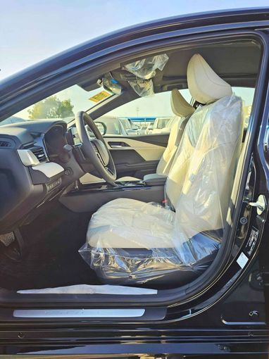 New Toyota Camry IX (XV80), 2.5 l, 2025 in Dubai by SK Motors, Black color. GCC Specs | AUTO.AE