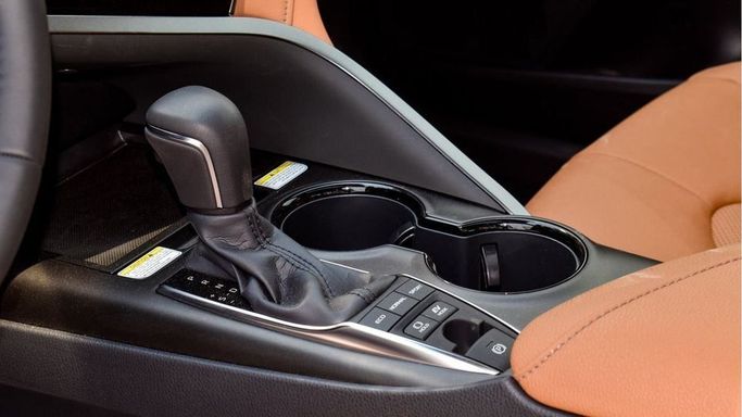 New Toyota Camry IX (XV80), 2.5 l, 2024 in Dubai by Najem Motors, Black color. GCC Specs | AUTO.AE