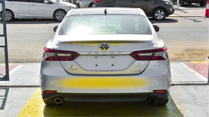 New Toyota Camry IX (XV80), 2.5 l, 2024 in Dubai by Najem Motors, Silver color. GCC Specs | AUTO.AE