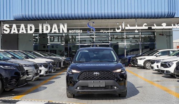 New Toyota Corolla Cross I, 2.0 l, 2023 in Dubai by Saad Idan Motors, Black color. Chinese Specs | AUTO.AE