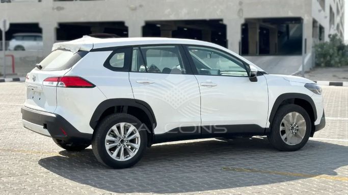 New Toyota Corolla Cross I, 1.8 l, 2025 in Dubai by Falcons GT Motors FZCO, White color. Other | AUTO.AE