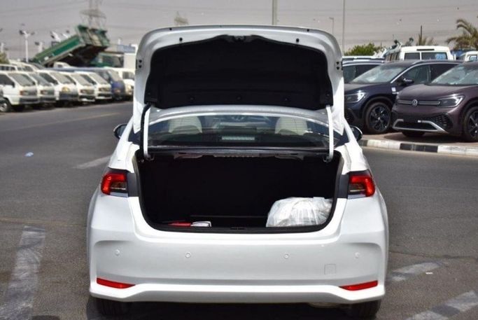 New Toyota Corolla Sporty XII (E210), 2.0 l, 2023 in Dubai by Mohamed Hakim Motors, White color. GCC Specs | AUTO.AE