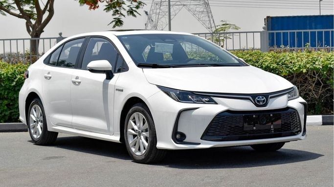 New Toyota Corolla Sporty XII (E210) Facelift, 1.8 l, 2024 in Dubai by Najem Motors, White color. Other | AUTO.AE
