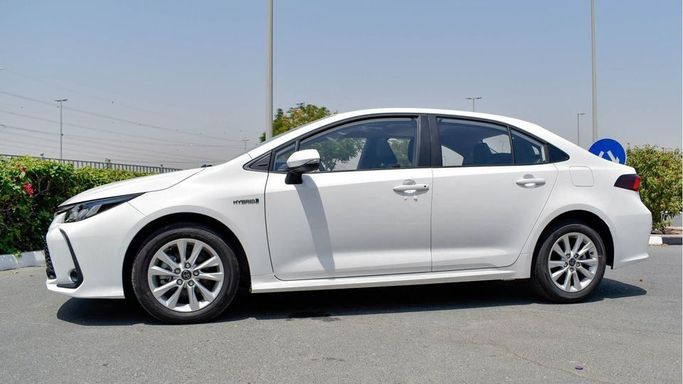 New Toyota Corolla Sporty XII (E210) Facelift, 1.8 l, 2024 in Dubai by Najem Motors, White color. Other | AUTO.AE