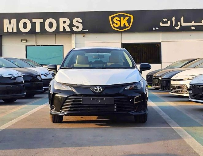 New Toyota Corolla XII (E210), 1.6 l, 2025 in Dubai by SK Motors, Black color. Other | AUTO.AE