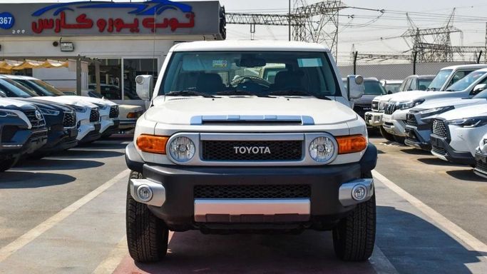 New Toyota FJ Cruiser, 4.0 l, 2023 in Dubai by Top Euro Cars, White color.  | AUTO.AE
