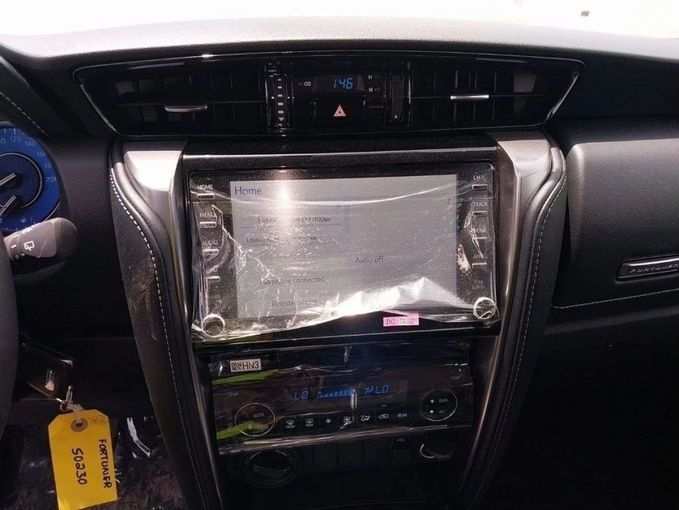 New Toyota Fortuner II Facelift, 2.4 l, 2023 in Dubai by Mohamed Hakim Motors, Grey color. GCC Specs | AUTO.AE
