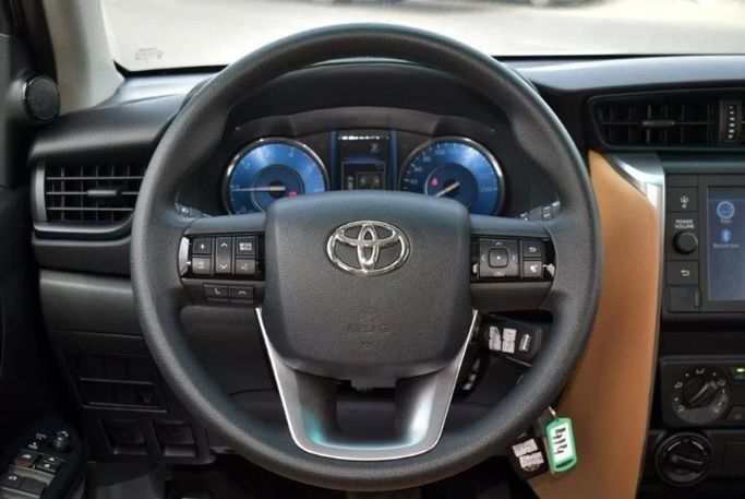 New Toyota Fortuner II Facelift, 2.4 l, 2023 in Dubai by Mohamed Hakim Motors, Silver color. GCC Specs | AUTO.AE