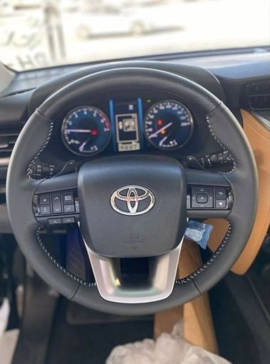 New Toyota Fortuner II Facelift, 4.0 l, 2023 in Dubai by Mohamed Hakim Motors, Black color. GCC Specs | AUTO.AE