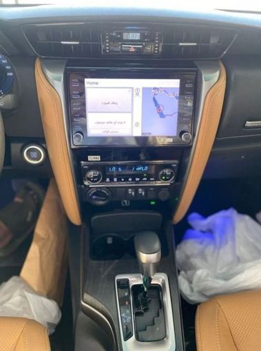 New Toyota Fortuner II Facelift, 4.0 l, 2023 in Dubai by Mohamed Hakim Motors, Black color. GCC Specs | AUTO.AE