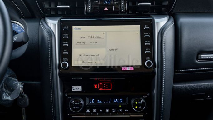 New Toyota Fortuner II Facelift, 2.7 l, 2025 in Dubai by Milele, Black color. Other | AUTO.AE