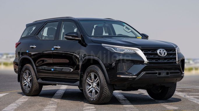 New Toyota Fortuner II Facelift, 2.7 l, 2024 in Dubai by Milele, Black color. Other | AUTO.AE