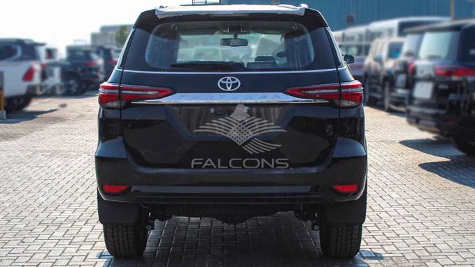 New Toyota Fortuner II Facelift, 2.8 l, 2024 in Dubai by Falcons GT Motors FZCO, Black color. Other | AUTO.AE