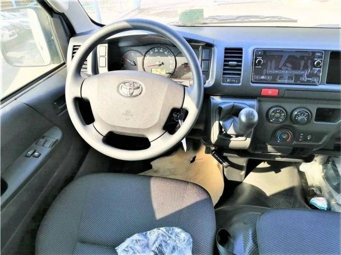 New Toyota HiAce H200 Facelift, 3.0 l, 2023 in Dubai by Mohamed Hakim Motors, White color. Other | AUTO.AE