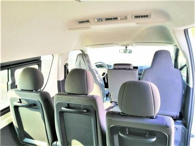 New Toyota HiAce H200 Facelift, 3.0 l, 2023 in Dubai by Mohamed Hakim Motors, White color. Other | AUTO.AE