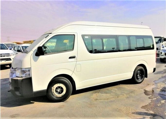 New Toyota HiAce H200 Facelift, 3.0 l, 2023 in Dubai by Mohamed Hakim Motors, White color. Other | AUTO.AE