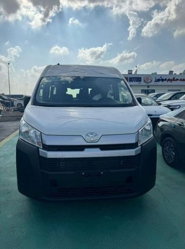 New Toyota HiAce H300, 3.5 l, 2025 in Dubai by Mohamed Hakim Motors, White color. GCC Specs | AUTO.AE