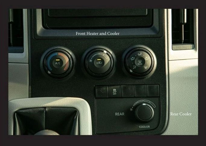 New Toyota HiAce H300, 2.8 l, 2023 in Dubai by Mohamed Hakim Motors, White color. GCC Specs | AUTO.AE