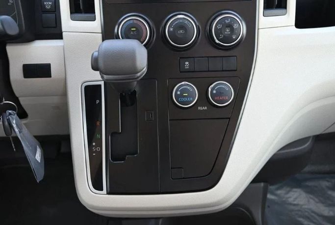 New Toyota HiAce H300, 3.5 l, 2023 in Dubai by Mohamed Hakim Motors, White color. GCC Specs | AUTO.AE
