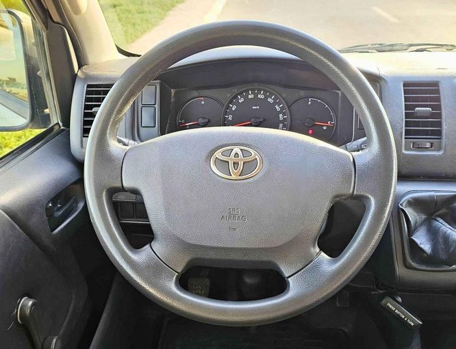 New Toyota HiAce H200 Facelift, 2.7 l, 2022 in Dubai by SK Motors, White color. GCC Specs | AUTO.AE