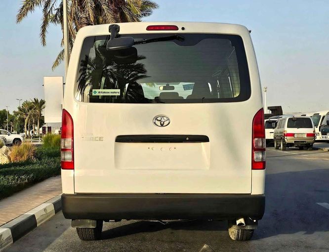 New Toyota HiAce H200 Facelift, 2.7 l, 2022 in Dubai by SK Motors, White color. GCC Specs | AUTO.AE