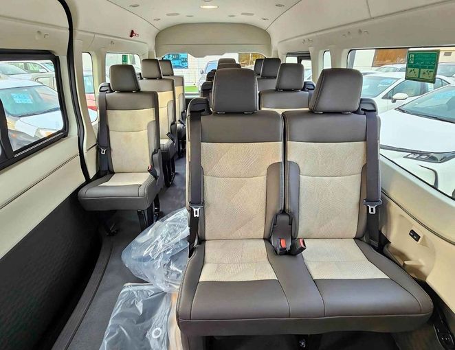 Новый Toyota HiAce H300, 3.5 л, 2025 в Дубае от SK Motors Белый цвет. GCC | AUTO.AE