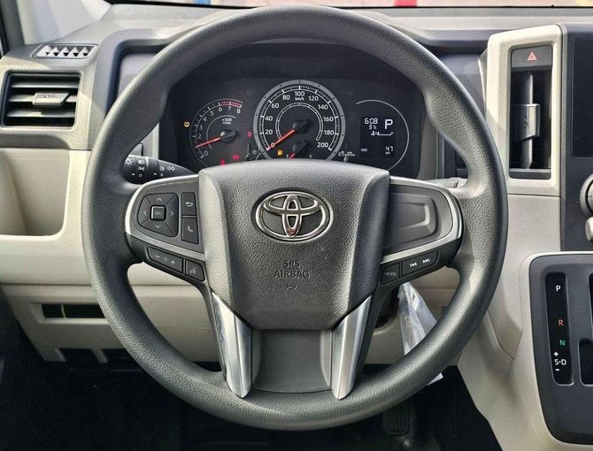 New Toyota HiAce H300, 3.5 l, 2025 in Dubai by SK Motors, White color. GCC Specs | AUTO.AE