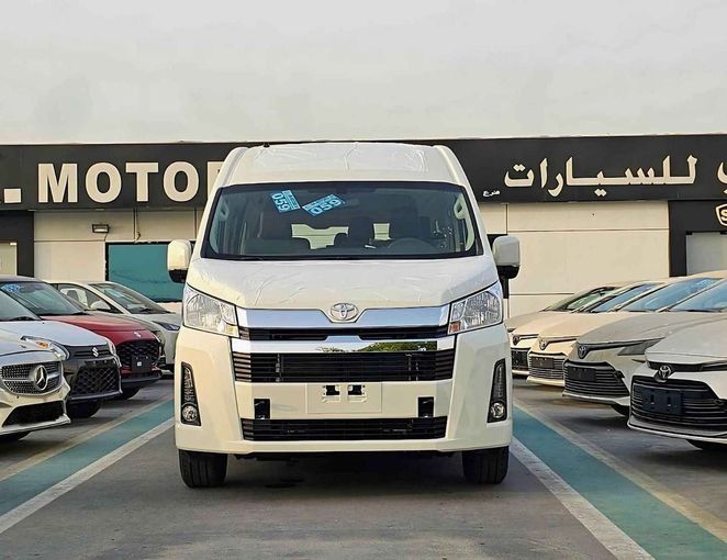 New Toyota HiAce H300, 3.5 l, 2025 in Dubai by SK Motors, White color. GCC Specs | AUTO.AE