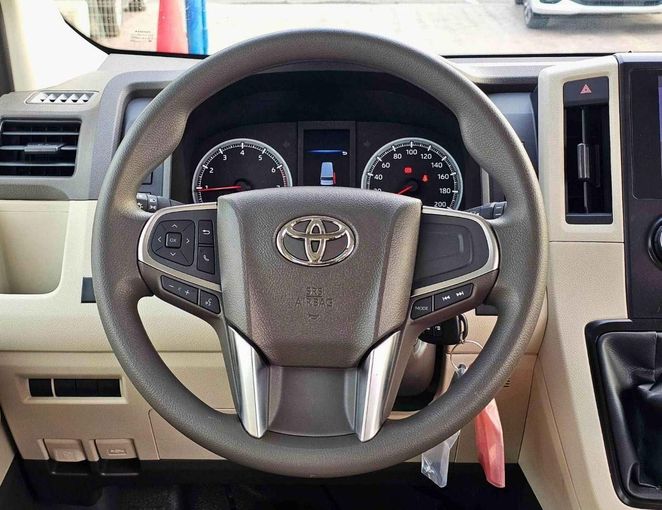 New Toyota HiAce H300, 3.5 l, 2025 in Dubai by SK Motors, White color. GCC Specs | AUTO.AE