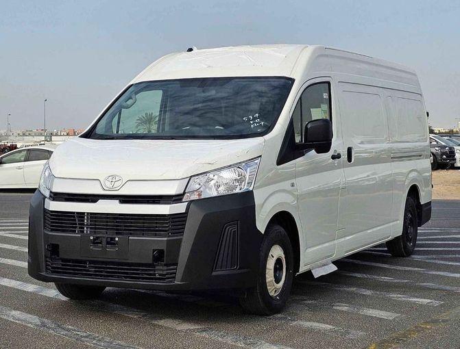 New Toyota HiAce H300, 3.5 l, 2025 in Dubai by SK Motors, White color. GCC Specs | AUTO.AE