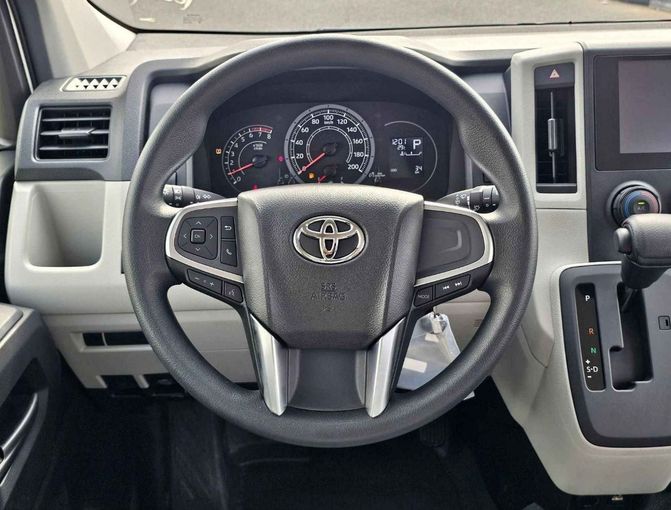 New Toyota HiAce H300, 3.5 l, 2025 in Dubai by SK Motors, White color. GCC Specs | AUTO.AE