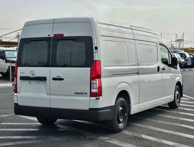 New Toyota HiAce H300, 3.5 l, 2025 in Dubai by SK Motors, White color. GCC Specs | AUTO.AE
