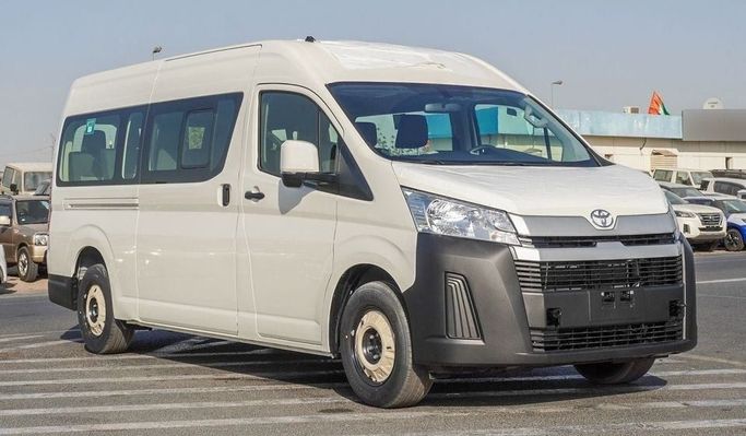 Новый Toyota HiAce H300, 3.5 л, 2025 в Дубае от Najem Motors Белый цвет. GCC | AUTO.AE