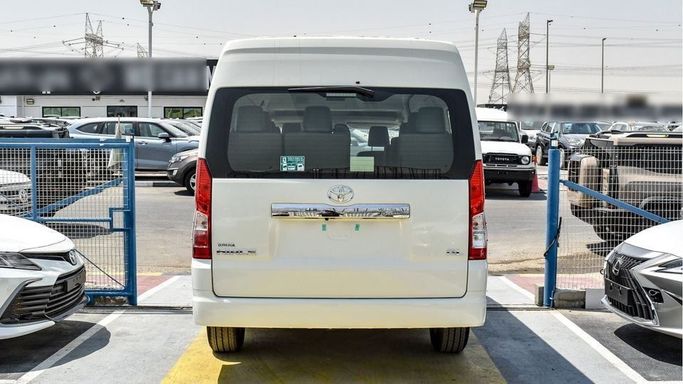 New Toyota HiAce H300, 3.5 l, 2025 in Dubai by Najem Motors, White color. GCC Specs | AUTO.AE