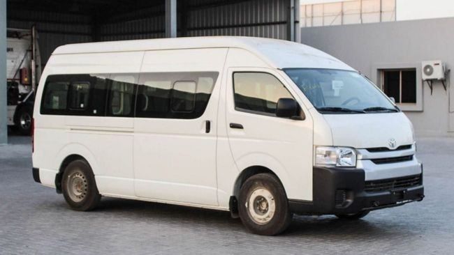 Новый Toyota HiAce H200 Рестайлинг, 3.0 л, 2025 в Дубае от Falcons GT Motors FZCO Белый цвет. Европейская | AUTO.AE