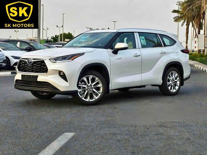 Новый Toyota Highlander IV (U70), 2.5 л, 2024 в Дубае от SK Motors Белый цвет. GCC | AUTO.AE