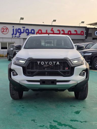New Toyota Hilux VIII Facelift, 4.0 l, 2025 in Dubai by Mohamed Hakim Motors, White color. GCC Specs | AUTO.AE